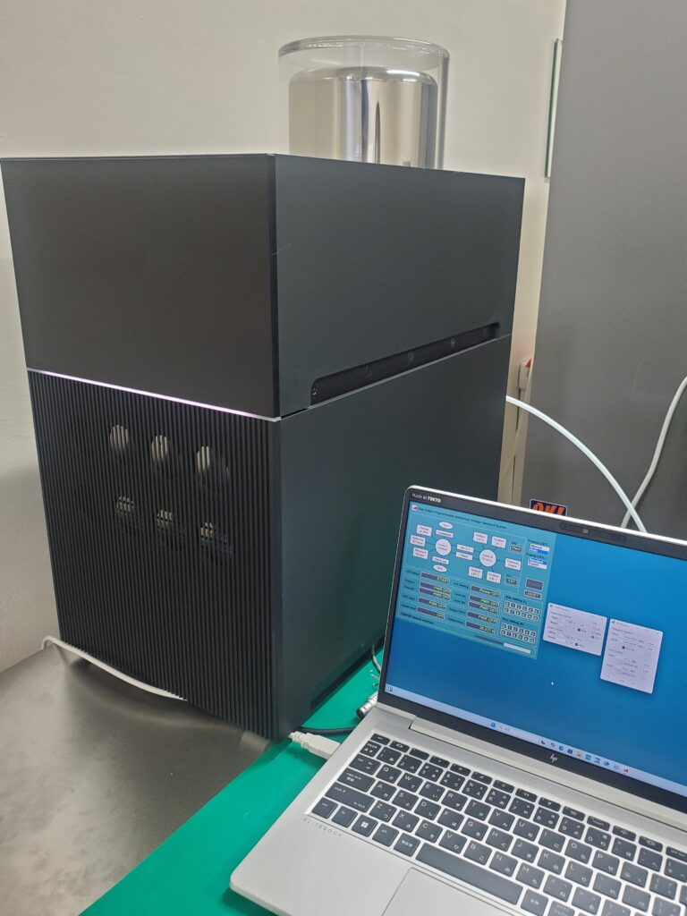 卓上サイズの二次標準器